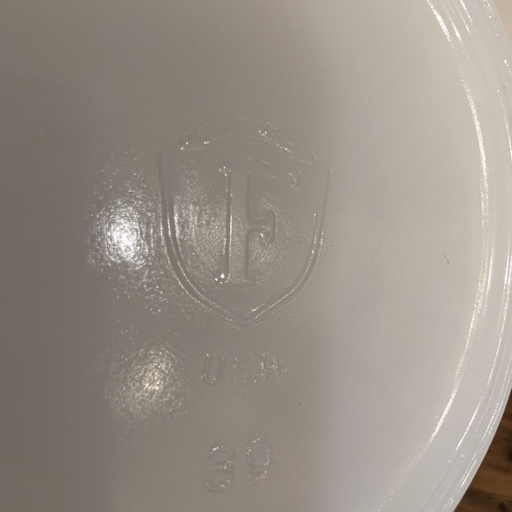 RARE Vintage Federal Milk Glass Mug Las Vegas Nevada NV Casino Center Mug Strip - Picture 6 of 10